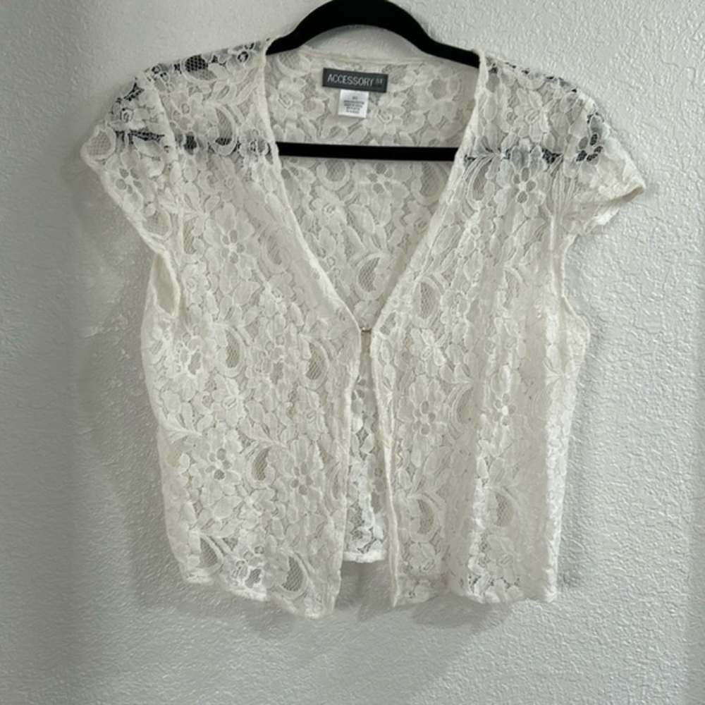 Accessory St Floral Mesh Cardigan